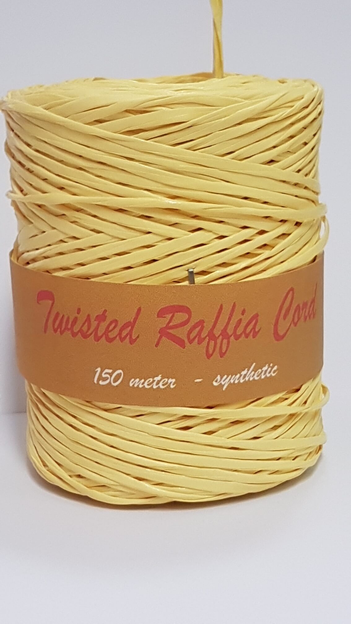 twisted raffia cord